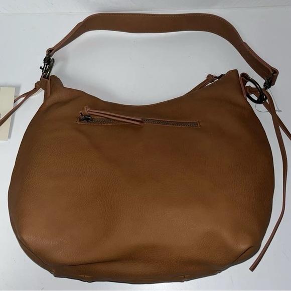 Universal Thread Brown Hobo Bag with Crescent Design - Picture 2 of 4